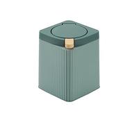 ksjdieunf Cubo De Basura Para Cocina Bote De Basura Con Tapa For El Hogar, Sala Estar, Prensa Escritorio, Cubierta Resorte, Inodoro, Baño, Cocina Cubo De Basura Para Oficina(C)