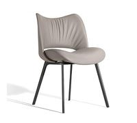 ksjdieunf Sillas de Oficina para el hogar Silla de Comedor Cuero, Moderna, Sencilla, con Respaldo, Ligera, Lujo, pequeña, Italiana, Minimalista, for el hogar y Ocio Salón y Ocio