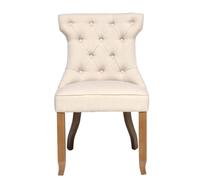 ksjdieunf Sillas de Oficina para el hogar Silla de Comedor Sencilla y Suave Estilo Americano con Respaldo Lino algodón, Silla Ocio Madera Caucho importada Salón y Ocio
