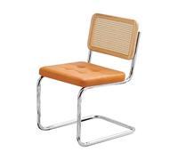 ksjdieunf Sillas de Oficina para el hogar Silla de ratán Tejida escandinava, Mesa Comedor for el hogar, Silla Antigua, Estudio, Respaldo for Sala Estar Salón y Ocio