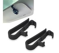 KSJEHW 2 Piezas Soporte para Parasol, Soporte para Parasol Compatible con Ooono Co-Driver No1, Soporte para Detector de Rayos en el Parasol Clip, Montaje/Clip para Parasol