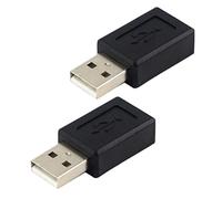 KSJOAIDDE 2 adaptadores de carga USB 2.0 macho a micro USB hembra, convertidor de datos