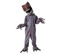 KSJOAIDDE Conjunto de disfraz de dinosaurio para niños, dibujos animados de Halloween, accesorios de fotos, fiesta temática S