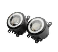 Ksjosji Coche Antiniebla Juego Antiniebla LED Blancos Anillo Halo Luz Diurna DRL Para Subaru Para WRX Para Forester Para Impreza Para Crosstrek 09-23 Conjunto Faros Antiniebla