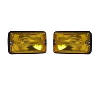 Ksjosji Faros 1 Par De Faros Antiniebla Delanteros De 12 V, Focos Conducción DRL Iluminación LED Para PEUGEOT 205 Para GTI CTI 106 306 Mi16 H3 Piloto principal(Amber)
