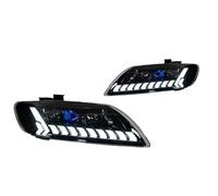 Ksjosji Faros Faro delantero LED para Q7 2006-2015 luces de giro DRL luces altas lente de proyector Angel Eye Piloto principal(LHD,10-15 no AFS)