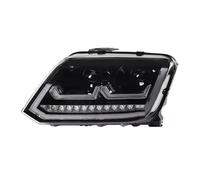 Ksjosji Faros Luces De Coche Para VW Para AMAROK LED Faro 2010-2020 Faro Delantero DRL Señal Dinámica Proyector Lente Accesorios Automotrices Piloto principal(RHD)