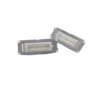 Ksjosji Luz de Matrícula Para Maserati Para Ghibli M157 14 15 16 17 18 19 20 LED Luz Placa Matrícula Lámpara Canbus Sin Errores 2 Piezas Luces de Placa del Auto