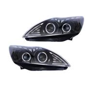 Ksjosji Montaje Faros Conjunto Lámparas Delanteras Coche Conjunto Faros LED Luz Señal Intermitente 2 Lentes Proyector Para Ford Para Focus 2009 2010 2011 Delanteros Automóvil