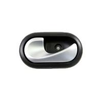 Ksjosji Tirador Puerta Coche 8200733848 8200733847 Manijas Puerta Interior Coche Para Duster Para Logan 2012-2016 Maneta Interior(Matte silver left)