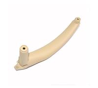 Ksjosji Tirador Puerta Coche Embellecedor Cubierta Manija Panel Puerta Interior Para E70 Para X5 E71 E72 Para X6 SAV Maneta Interior(Beige(one the right))