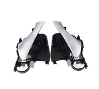 Ksjosji Tirador Puerta Coche Manija Interior Puerta Para Daewoo Para Nubira 1999-2002 Conductor Delantero Izquierdo Pasajero Derecho 96296168 96296169 Maneta Interior(2 Pcs Front LH RH)