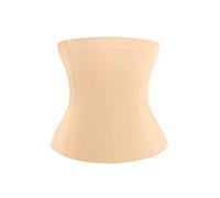 KSKshape Fajas Reductoras Moldeadora Corsé Torso Entrenamiento de Cintura para Perder Peso Control de la Barriga Cinturón Formación Faja Lumbar Transpirable,Beige,L