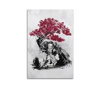 KSOXDAITIP Póster de cómic Demon Slayer Kimetsu No Yaiba, póster decorativo de The Chosen Demon Slayer, póster de pared e imagen artística moderna para decoración de dormitorio familiar, 40 x 60 cm