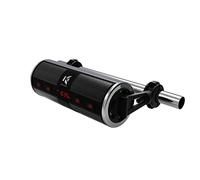 KSPEAKER Altavoces para Motocicleta Bluetooth, Sistema de Audio Impermeable, Amplificador Integrado, Ideal para ATV y Scooter, Reproductor de MP3 metálico de 3