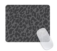 Ksriylm Alfombrilla de mouse cuadrada divertida y bonita, diseño personalizado para oficina y hogar, alfombrilla de mouse impermeable, base de goma antideslizante para mouse inalámbrico, bonito