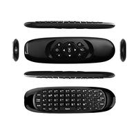 ksrplayer Caliente 2.4 GHz Teclado Fly Air ratón Mando a Distancia Interruptor de luz 6 Gyro Sensor táctil de Android TV Box PC