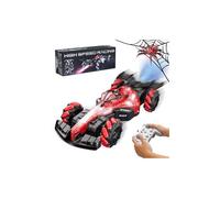 Kssvzz Coche Teledirigido Spider, 2.4GHz 1:16 F1 Coche Radiocontrol con Luces, Música y Rotación de 360°, Juguetes Niños 3 4 5 6 7 8 9 Años, Regalo Cumpleaños Navidad Niño Niña