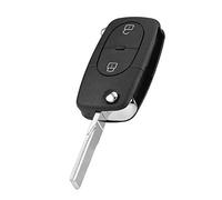 KSTE 2 Botón Plegable Mando Llave de Coche, 1J0959753A Coche del Transmisor de la Viruta Alejado de la Llave de Control 434MHZ ID48 para Passat Golf MK4