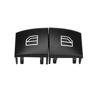 KSTE 2 piezas de coches Energía Eléctrica Ventana Interruptor principal Tapa Compatible with Mercedes-Benz ML GL Clase R 05-12