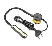 KSTE Luz de trabajo de costura - Luz de máquina de coser LED COB de 6W, lámpara de máquina de coser de base magnética ajustable, enchufe de la UE 110-265V