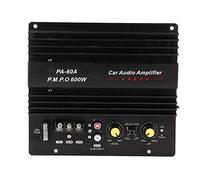 KSTE Subwoofer Coche, Amplificador Coche, Tablero del Amplificador subwoofer 12V 600W de Coches de Alta Potencia de Audio Digital