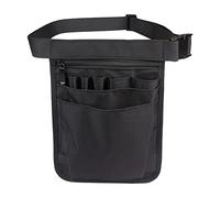 Ksvaye Riñonera de Enfermera, Salvabolsillos Enfermeria Cinturón Herramientas Nylon con Cinturón Ajustable y Varios Compartimentos, Porta Herramientas Cintura para Tijeras, Gasa, Estetoscopio