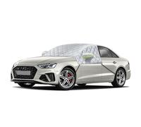 kswiown Cubierta para Parabrisas Compatible con A-UDI A4, Protector Antinieve y Anticongelación para Ventana Delantera con Banda Reflectante, Espesar para Mantener el Calor