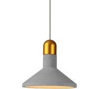 ksxnkhk Lámpara Colgante de Cemento, Estilo Industrial Retro, lámpara Colgante de Techo con Personalidad, Pantalla de Cemento, lámpara de araña de un Solo Cabezal para Bar, Dormitorio, Mes