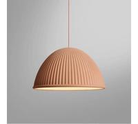 ksxnkhk Lámpara Colgante escandinava para Comedor, lámpara Colgante Moderna y Sencilla de Resina, candelabros esféricos de un Solo Cabezal, luminaria artística para café y Bar.