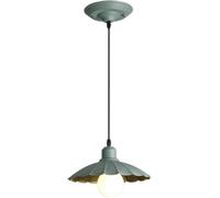 ksxnkhk Lámpara Colgante Industrial de Cono con Pantalla de Metal Moderna, lámpara Colgante Ajustable de un Solo Cabezal para Cocina, Isla, Sala de Estar, Dormitorio, mesita de Noche, Come