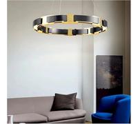 ksxnkhk Lámparas Colgantes Modernas de Metal Dorado y Negro para Sala de Estar, Comedor, decoración del hogar, diseño Moderno.
