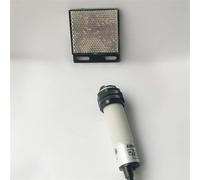 KSZHZYMGX 1 Unidad M18 retrorreflectante NPN NO + NC DC Interruptor fotoeléctrico de 4 Cables Interruptor fotoeléctrico infrarrojo Espejo Reflector Distancia 2 * m