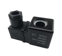KSZHZYMGX Bobina de válvula solenoide TM30 Bobina de válvula de Drenaje electrónica AC220V DC24V tamaño del Orificio Interior 14,5mm Altura 42mm(220V)