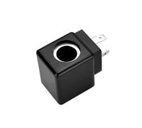 KSZHZYMGX Bobina de válvula solenoide TM30 Diámetro Interior 14 mm Altura 41 mm CA 110 V/220 V CC 12 V/24 V DIN43650A(220V)