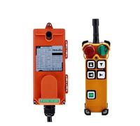 KSZHZYMGX Mando a Distancia Industrial de 4 Botones y Doble Velocidad F21-4D(65-440V AC DC UHF)