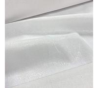 Kt KILOtela - Entretela Tejida por Metro, Termoadhesiva a una Cara, Refuerzo, Cuerpo, 100% Algodón, Certificada por Oeko-Tex Standard 100, Fina, 102 gr/m², Blanco, Fusible 1 Cara
