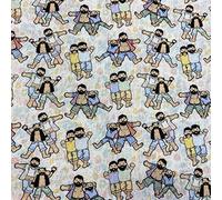 Kt KILOtela - Tela de Patchwork - Estampación Digital - 100% algodón - Retal de 50 cm Largo x 140 cm Ancho | Gays - Multicolor ─ 0,50 Metro