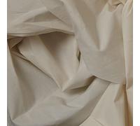 Kt KILOtela - Tela Glasilla, Lienzo Moreno Algodón, Patrones, Forro, Bolsas, Manualidades, Pintar, Estampar, 300 cm Largo x 280 cm Ancho, Beige, Crudo - 3 Metros