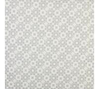 Kt KILOtela - Tela Loneta Estampada, Decoración, Tapizar, Cojines, Cortinas, Colchas, Bolsos, Manteles, 100 cm Largo x 280 cm Ancho, Mosaico, Berlin, Gris - 1 Metro