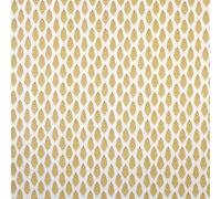 Kt KILOtela - Tela Loneta Estampada, Decoración, Tapizar, Cojines, Cortinas, Colchas, Bolsos, Manteles, Ancho 280 cm, Largo a Elección de 50 en 50 cm, Tariro, Espiga, Amarillo mostaza