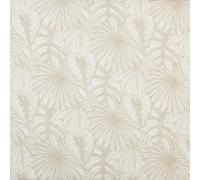 Kt KILOtela - Tela Loneta Estampada, Decoración, Tapizar, Cojines, Cortinas, Colchas, Bolsos, Manteles, Manualidades, 100 cm Largo x 280 cm Ancho, Botánico, Sofia, Beige - 1 Metro