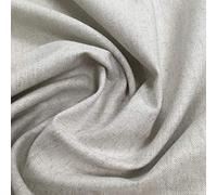 Kt KILOtela - Tela Loneta Half Panamá, Liso Jaspeado, Algodón, Decoración, Tapizar Sillas, Cojines, Cortinas, Colchas, Bolsos, Manteles, Costura, 100 cm Largo x 280 cm Ancho, Gris Perla - 1 Metro