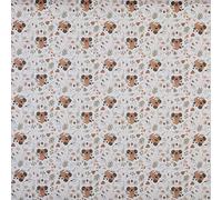 Kt KILOtela - Tela Patchwork Algodón, Estampación Digital, Costura, Manualidades, 140 cm Ancho, Largo a Elección de 50 en 50 cm, Animales Infantil, Koalas, Marrón, Verde