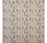 Kt KILOtela - Tela Patchwork, Estampación Digital, 100% Algodón, 140 cm anch, por Metros en múltiples de 50 cm, Mujeres pioneras, Multicolor, a Topos