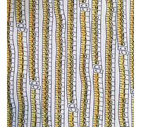 Kt KILOtela - Tela por metros para Patchwork - 100% algodón - 150 cm ancho - Largo a elección de 50 en 50 cm | Cintas métricas - Beige, naranja, amarillo