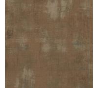 Kt KILOtela - Tela por Metros para Patchwork, 100% Algodón, Made in Japan, 110 cm Ancho, Largo a Elección de 50 en 50 cm, Marrón con Matices Gris, Marrón Oscuro