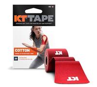 KT TAPE Original, Precortado, 20 Tira, Algodon, Rojo
