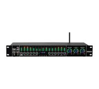 KT150 - Ecualizador digital profesional Ktv preamplificador efector antiaullidos procesador de audio Echo USB Mp3 Bluetooth fibra óptica entrada de micrófono reverberador para el hogar Karaoke