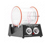 KT2000 Rotary Jewelry Polisher Tumbler Bead Surface Cleaner Drum With Bevel Timer 5kg Para uso doméstico